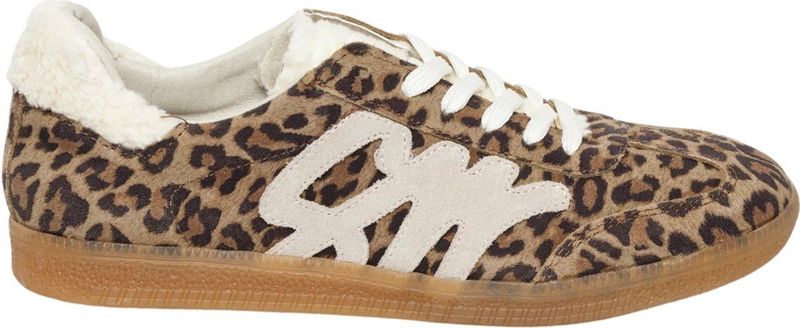 Steve Madden - Elora - Sneakers - Leopard - Textiel - Platformzool 2,5 cm