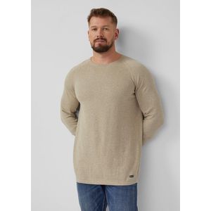 Gebreide Trui - Regular Fit - Ronde Hals - Katoen
