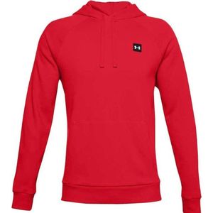 Under Armour Rival Fleece Hoodie-Red / / Onyx White