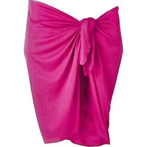 BECO Rok Pareo - Dames - 165 X 56 cm - Polyester - Roze