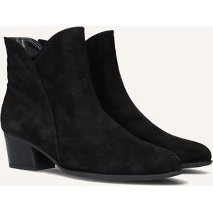 Gabor - 680.2 - Enkellaarsjes - Zwart - Suède - Comfort Collectie