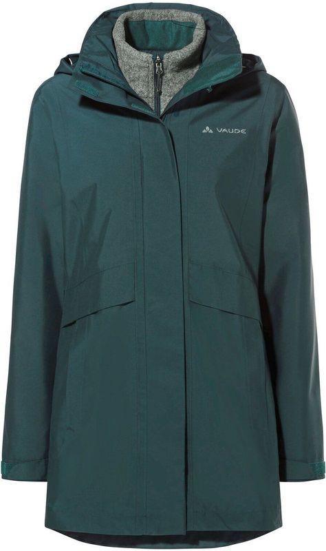 VAUDE - Idris IV 3in1 - Parka - Dames - Waterdicht - Hardshell Jas