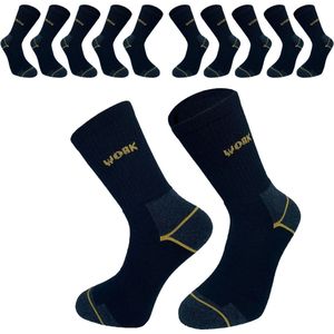 Werk Sokken - 6 Paar - 43-46 - Slijtvast en duurzaam
