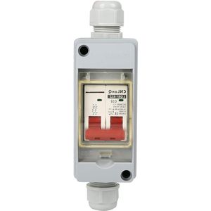 Stroomonderbreker voor zonne-PV-installatie (32 A) met IP65 waterdichte behuizing