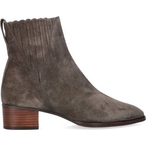 Pertini - 33118 - Enkellaarsjes - Bruin - Lakleer - Blokhak 2 cm