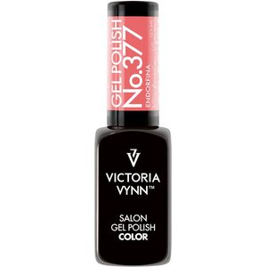 Victoria Vynn – Salon Gelpolish 377 Endorfina - neon peach koraal oranje roze - gel polish - gellak - nagels - nagelverzorging - nagelstyliste - uv / led - nagelstylist - callance