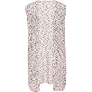 usha FESTIVAL Gebreide bodywarmer 'Fashion Look'  navy / rosa / wit