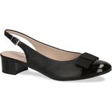 CAPRICE - Slingpumps - Zwart - Elegant met Strik