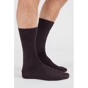 Damart - Set van 2 paar sokken van een mix van Thermolactyl en zijde - Mannen - Bruin - 39/41