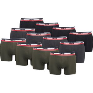 BOXERS 12 Pack Heren Levis SPRTSWR LOGO BOXER KORT Boxershorts Ondergoed Broek