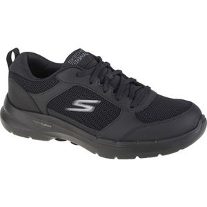 Skechers Go Walk 6 - Compete 216203WW-BBK, Mannen, Zwart, Sneakers,Sportschoenen, maat: 41