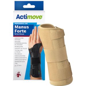 Actimove Manus Forte polsbrace S/M beige - Sterke stabilisatie
