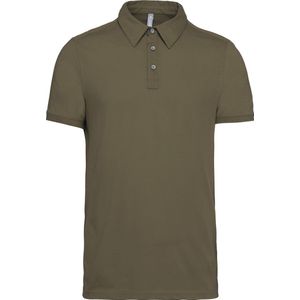 Kariban Herenpolo korte mouwen van jersey K262 - Light khaki