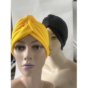 Hair4life - Chemo mutsjes - Muts dames - Mutsjes - Alopecia - Hoofddeksel - Duopack - Set van 2