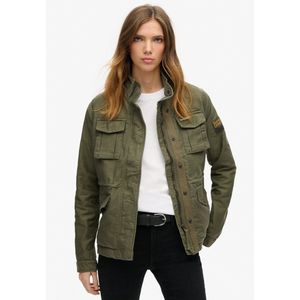 Superdry - Embellished Classic M65 - Jas - Relaxed Fit - Katoen