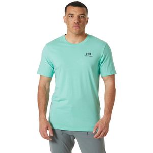 Helly Hansen - Nord Graphic - T-shirt - Groen - Korte Mouwen