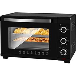 Mini Oven Vrijstaand - Kleine Oven - Zwart - 32L