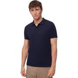 DANISH ENDURANCE - Classic Fit Poloshirt - Donkerblauw - Korte Mouw