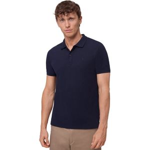 DANISH ENDURANCE - Classic Fit Poloshirt - Donkerblauw - Korte Mouw
