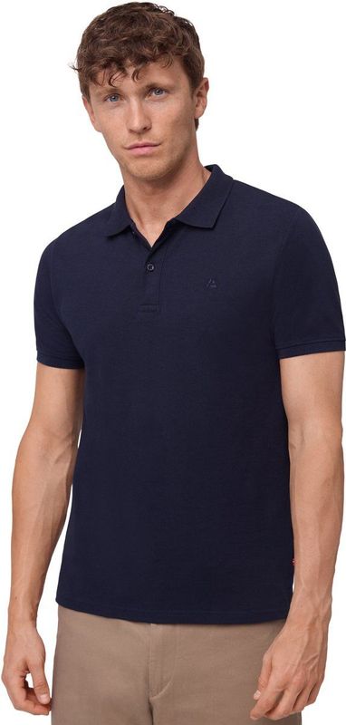 DANISH ENDURANCE - Classic Fit Poloshirt - Donkerblauw - Korte Mouw
