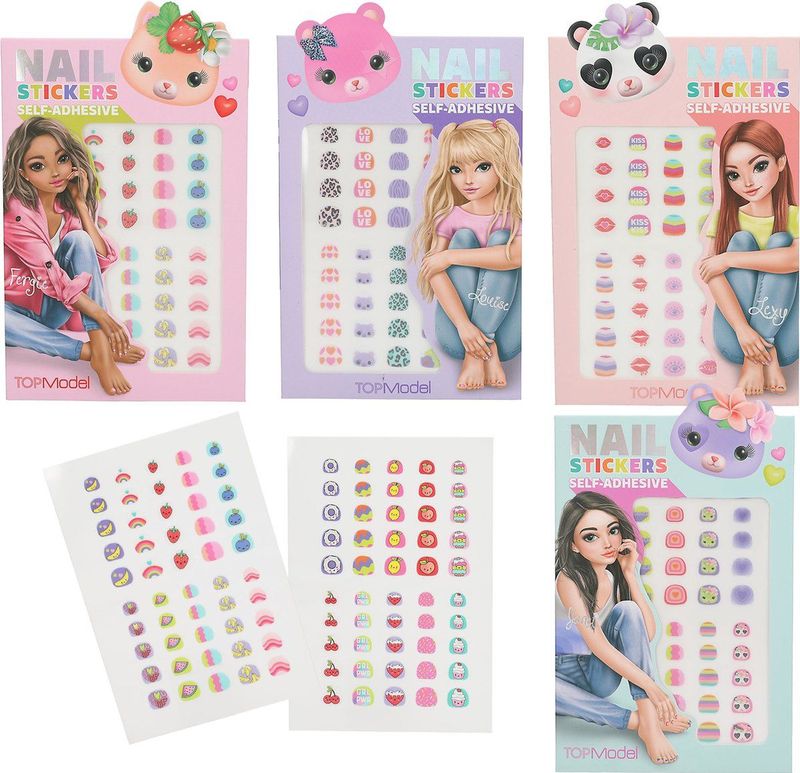 Depesche - TOPModel zelfklevende nagelstickers - BEAUTY and ME - 1 set
