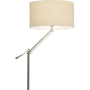 Lumidora Vloerlamp 31262 - JOYS - E27 - Beige - Staalgrijs - Metaal