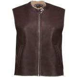 Geisha - 55847-19 - Gilet - Donkerbruin - Mouwloos