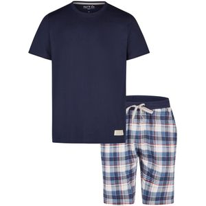 Phil & Co - Korte Pyjama Set - Donkerblauw - Heren