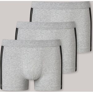SCHIESSER 95/5 Stretch shorts (3-pack) - grijs - Maat: S
