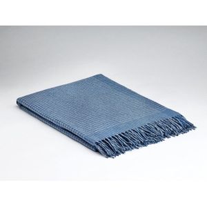 McNutt - Cashmere & Merino Lamswollen Plaid - Blauw