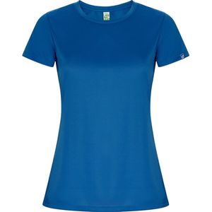 kobalt blauw dames ECO sportshirt korte mouwen 'Imola' merk Roly maat L