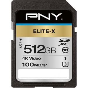 PNY Elite-X 512 GB SDXC UHS-I Klasse 10