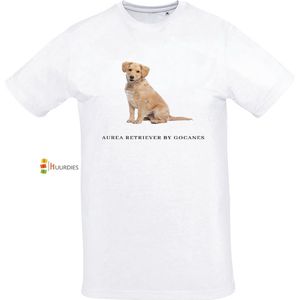 Aurea Retriever by Gocanes | T-shirt | Hondenshirt | Golden Retriever | Luxe Shirt