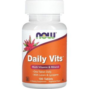 Now Foods - Daily Vits - Multivitaminen - 100 Tabletten