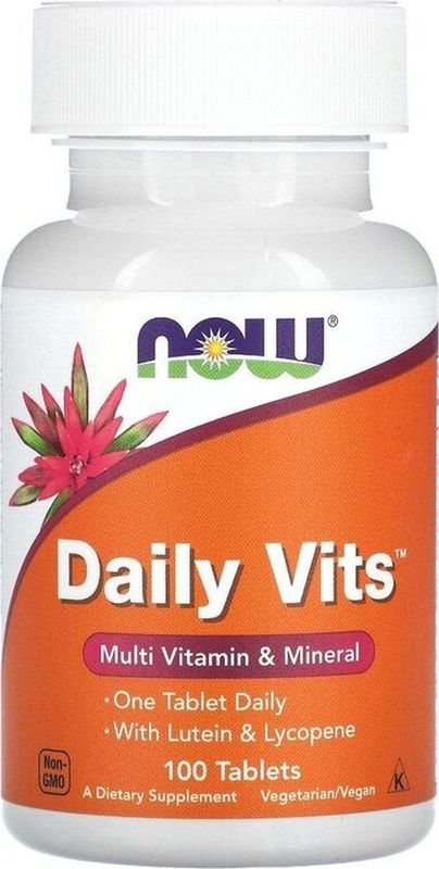 Now Foods - Daily Vits - Multivitaminen - 100 Tabletten