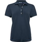 Cutter & Buck Virtue Polo Solid Dames Dark Navy maat XS