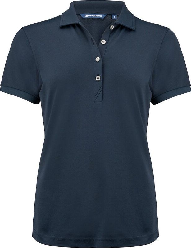 Cutter & Buck Virtue Polo Solid Dames Dark Navy maat XS