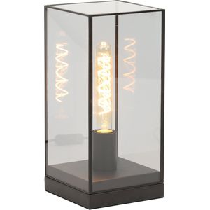 Light & Living - Tafellamp ASKJER - Ø15x32.5cm - Zwart