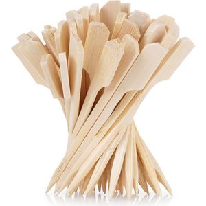 Cocktailprikker Bamboe 9 cm 50 stuks - Cocktail Prikker - Snack Spiesjes