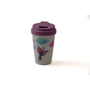Floz Design duurzame drinkbeker to go - koffiebeker of theebeker voor onderweg - 100% veilige materialen