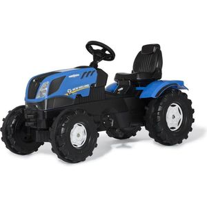 OutDoor Rolly Toys Traktor 3/7 New Holland - Loopauto - Voor kinderen - Blauw