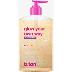 B.Tan - Glow Your Own Way Shimmer - Zelfbruiner - 473 ml