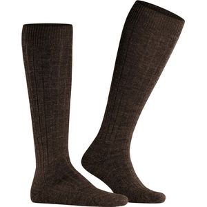 FALKE Teppich im Schuh heren kniekousen - bruin (dark brown) - Maat: 45-46