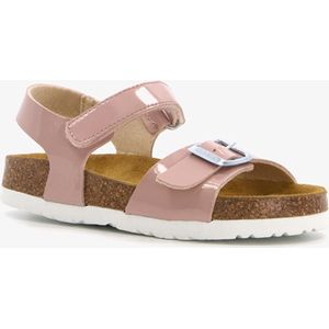 Hush Puppies meisjes bio sandalen roze met lak - Maat 28