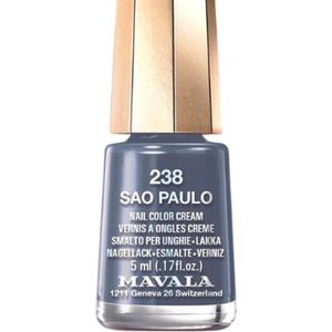 Mavala - São Paulo 238 - Mini Nagellak - Grijs-blauw