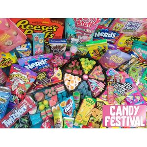 International Candy box - Amerikaans snoep - Candy box - Happy chocolate - USA snoep - Snoep box
