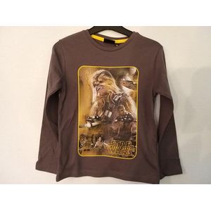 Star Wars Longsleeve - maat 104 - bruin