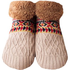 Sokken - Herfst/Winter Vloersokken - Warme Huissokken - Postpartum Sokken - Sneeuwsokken - Dekensokken - Pantoffelsokken - Unisex - Antislip-M