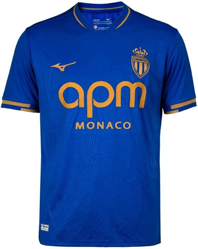 Mizuno - AS Monaco 25/26 - Weg T-shirt - Korte Mouwen