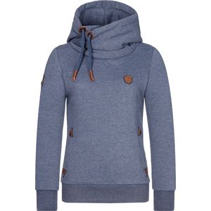 Naketano - Darth 1801-0203 - Hoodie - Indigo Blue Melange